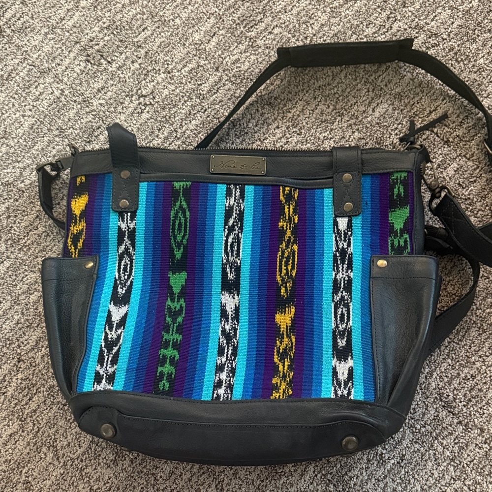 Nena and co fearless print medium perfect bag